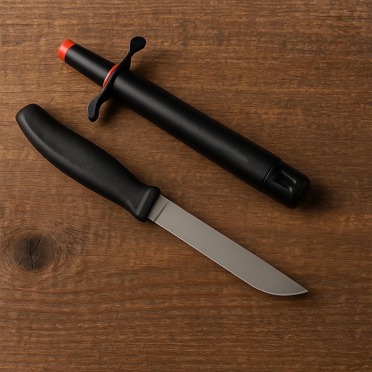 Premium Kitchen Knife With Gas Lighter Combo Set 2