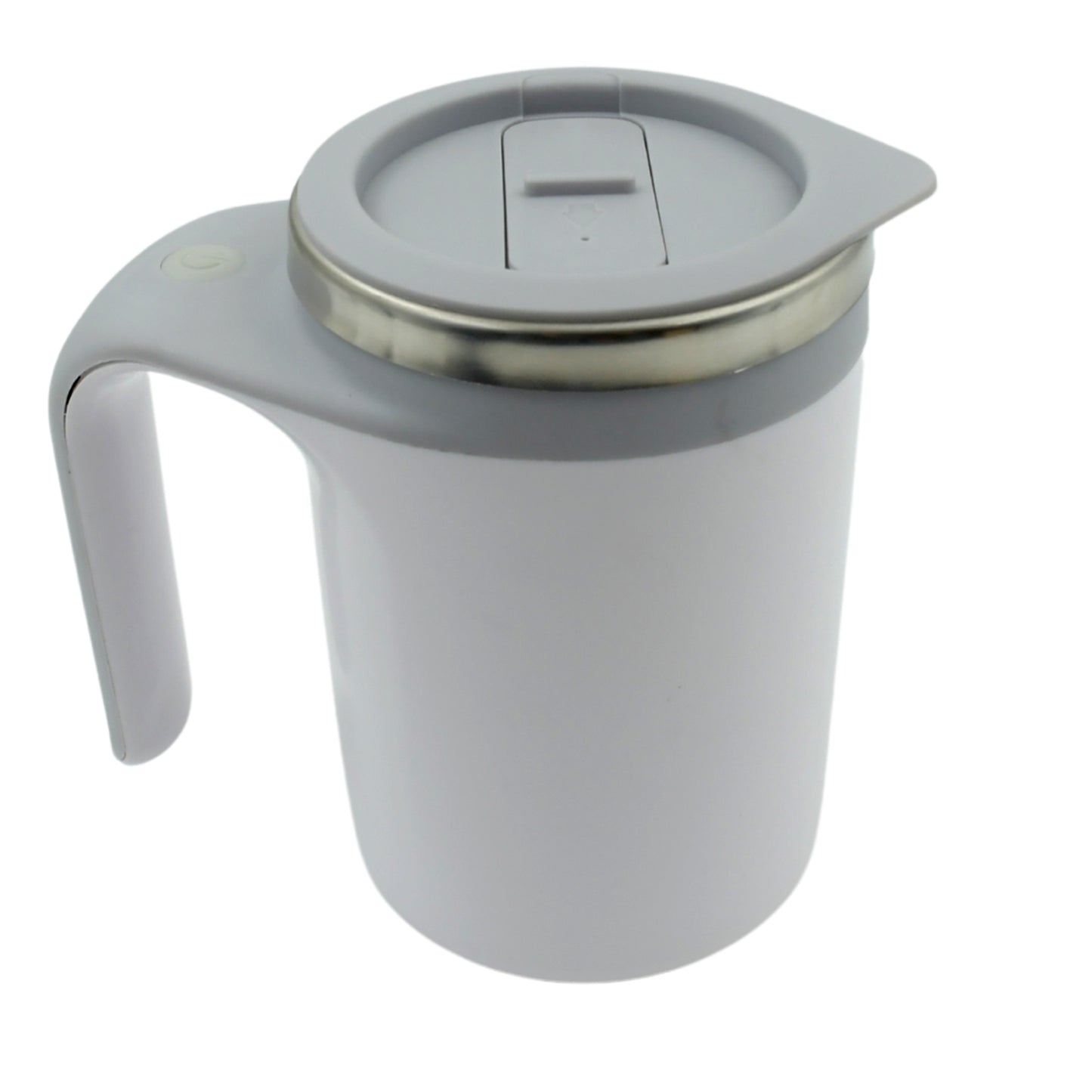5545 Stirring Coffee Mug  Magnetic Stirring Coffee Cup  Stainless Steel Mug For Milk  Travel Mixing Cup  Self Stirring Coffee Mug Suitable For Coffee Milk Hot Chocolat  Battery Operated ( Battery Not Included )