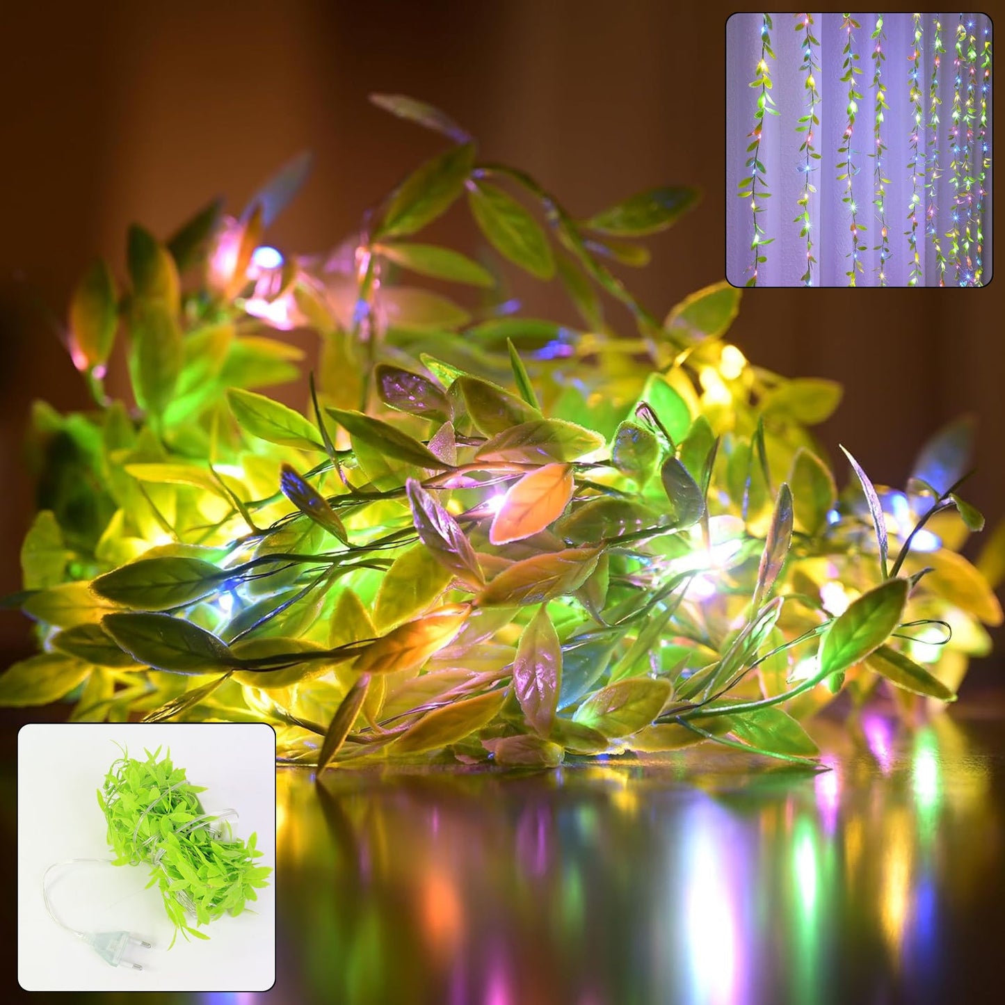 Decorative Led Leaf String Light Approx 3 Mtr (1 Pc)